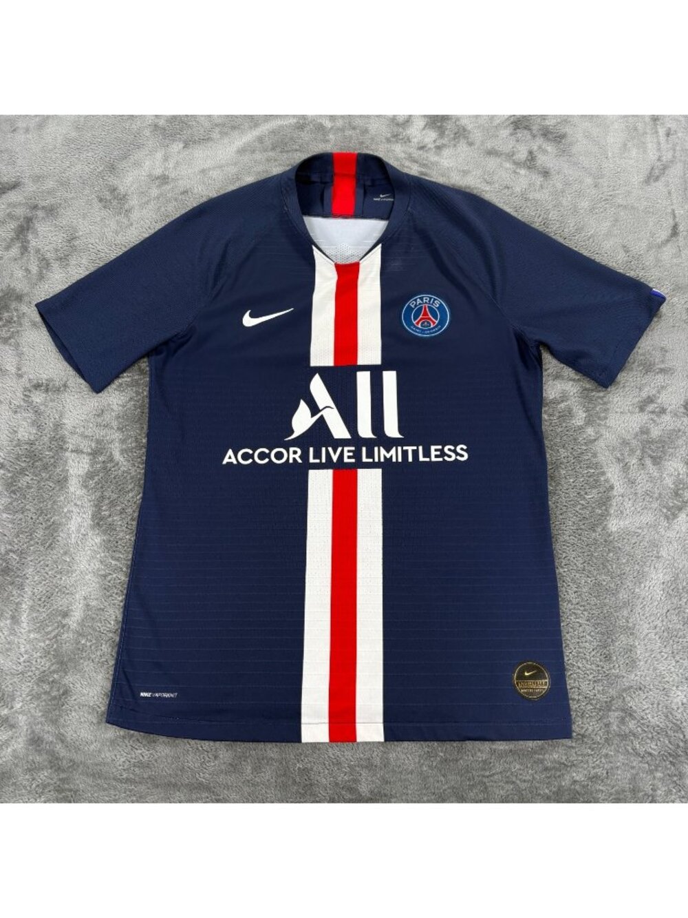 Nike PSG Paris Saint Germain Kylian Mbappe 7 Vaporknit Soccer Jersey Medium M